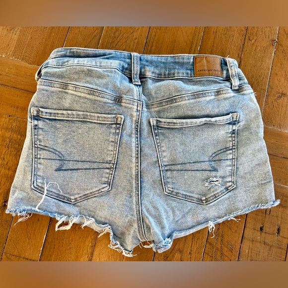 AE Next Level Ripped High-Waisted
Denim Short Short - Picture 2 of 4